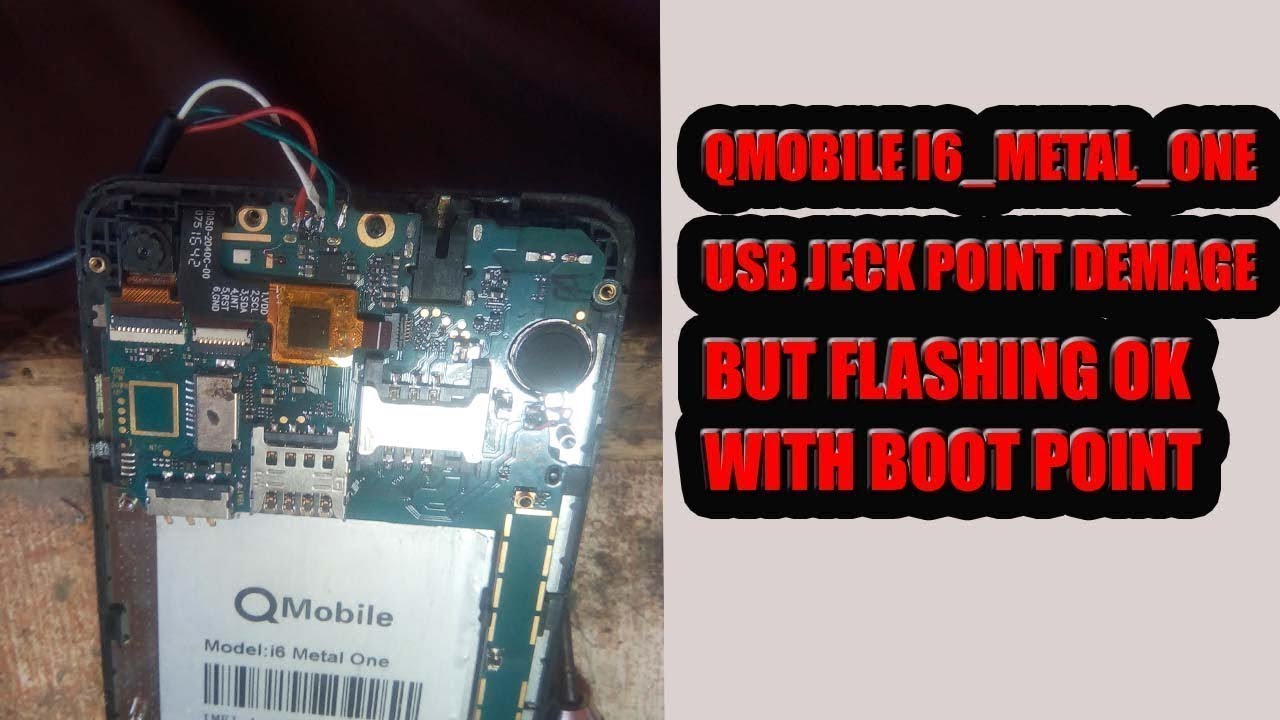 qmobile i6 metal one firmware